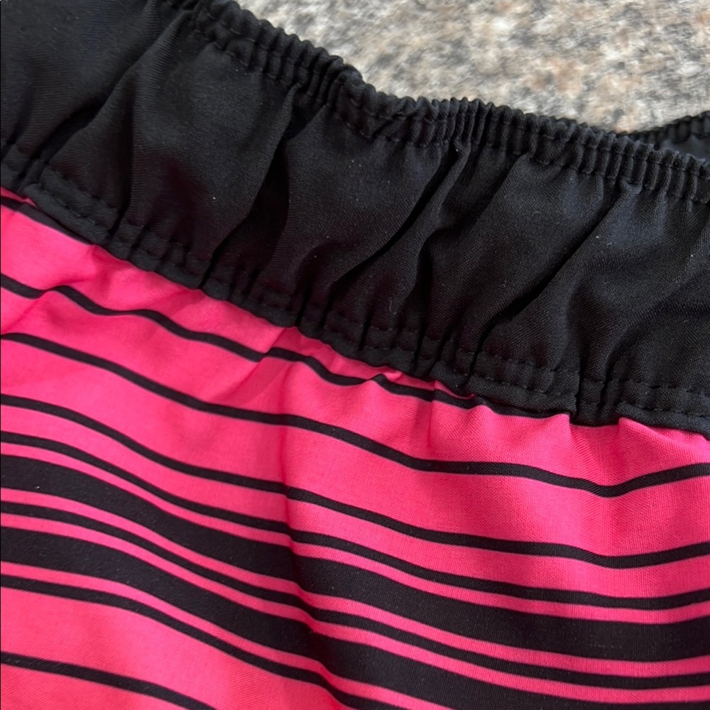 Hurley Neon Striped Shorts - Size 10/12 - Picture 4 of 7